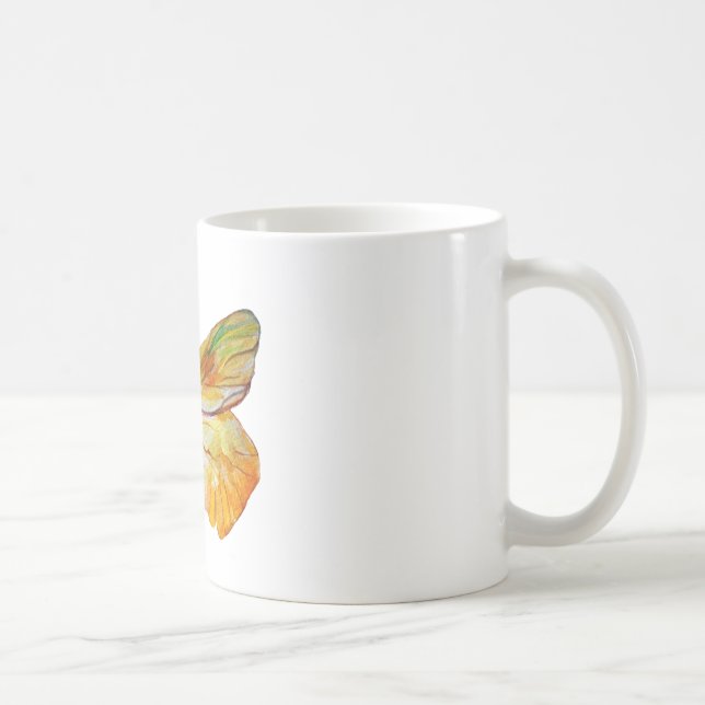 Watercolor Butterfly Art Classic Mug (Right)