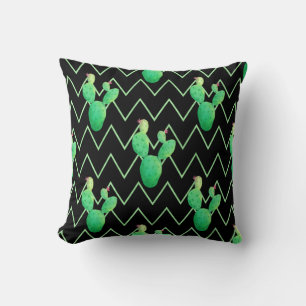 Watercolor Cactus Cushion