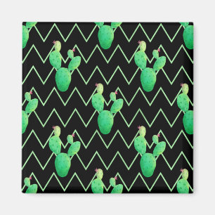 Watercolor Cactus Magnet