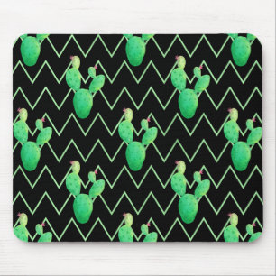 Watercolor Cactus Mouse Mat