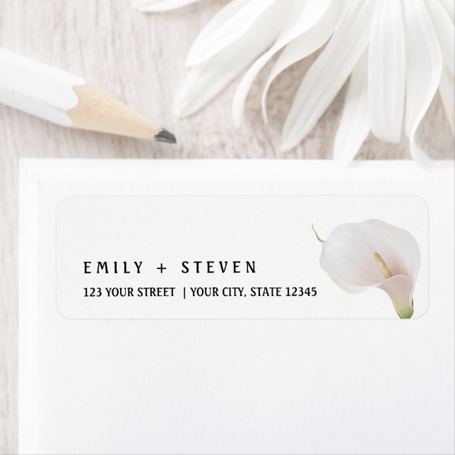watercolor calla lily  (Insitu)