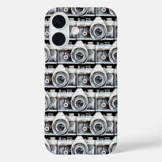 Watercolor Camera Professional Photographer Case-Mate iPhone Case (Back)