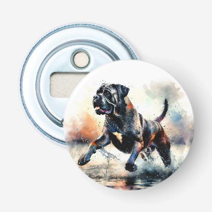 Watercolor Cane Corso dog Bottle Opener
