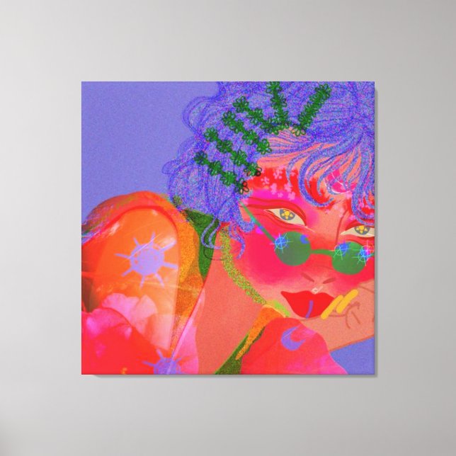 Watercolor Canvas Print (Front)