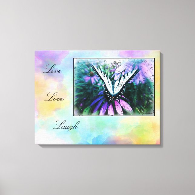 Watercolor Canvas Wrap Print (Front)