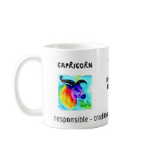 watercolor Capricorn zodiac and characteristics