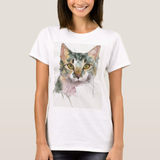 Watercolor Cat T-Shirt