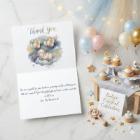 Watercolor Celestial Sheep & Balloons Baby Shower 