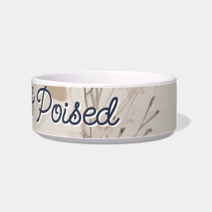 Watercolor Ceramic Pet Bowl (customisable)