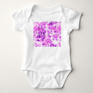 Watercolor Cheetah: Light Animal Print. Baby Bodysuit