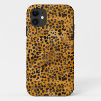 Watercolor Cheetah Print