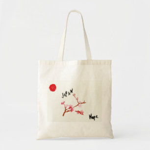 WaterColor Cherry Blossom Japan Hope Tote Bag