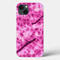Watercolor Cherry Blossom Pattern
