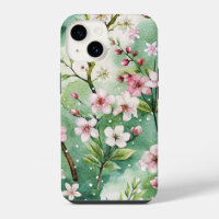 Watercolor Cherry Blossoms