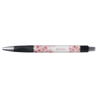 Watercolor Cherry Blossoms Pink Floral