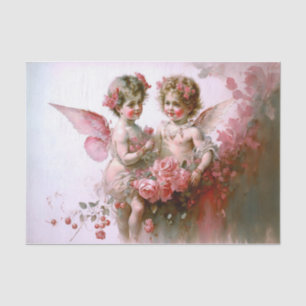 Watercolor Cherubs Tissue Paper
