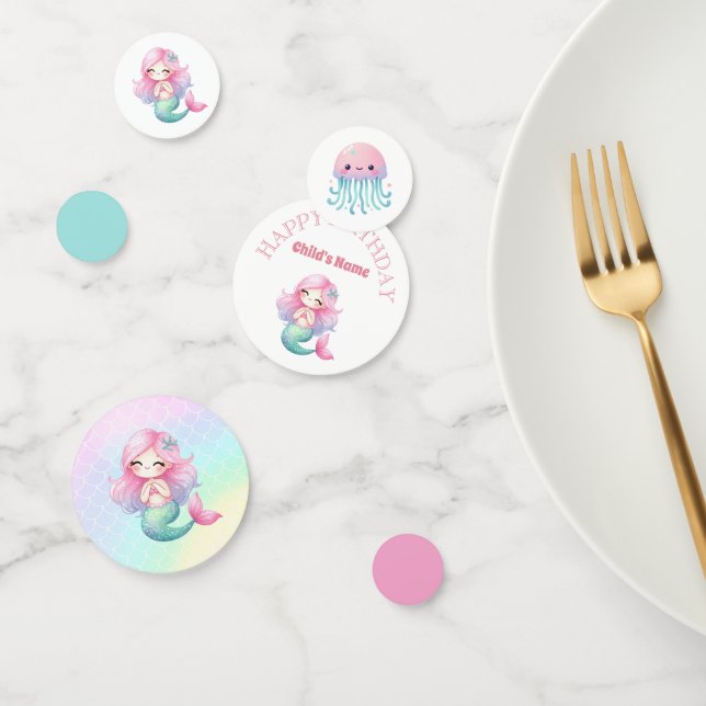 Watercolor Child's Bug Insect Birthday Confetti (Group)