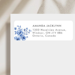 Watercolor Chinoiserie floral