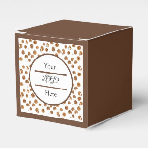 Watercolor Chocolate Chips Cookies Bakery LOGO Favour Box
