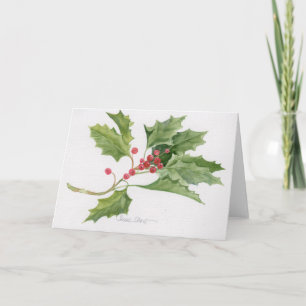 Watercolor Christmas Card 09CCS2-6