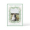 Watercolor Christmas Garland Stocking One Photo