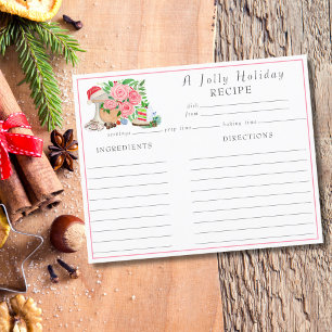 Watercolor Christmas Mixer With Holiday Desserts