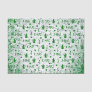Watercolor Christmas Pattern Tissue Paper