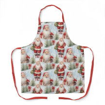 Watercolor Christmas Santa Claus 3 -