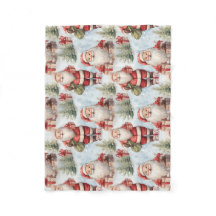 Watercolor Christmas Santa Claus 3 -