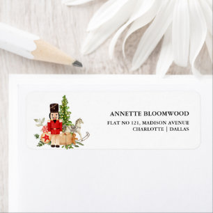 Watercolor Christmas Tree   Holiday Nutcracker