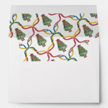 Watercolor Classic Christmas Tree
