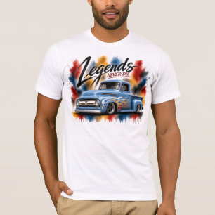 Watercolor Classic Truck T-Shirt