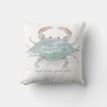 Watercolor Coastal Crab