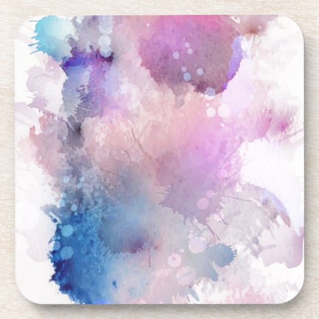 Watercolor Coaster (Front)