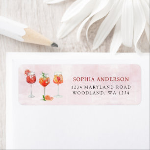 Watercolor Cocktail Party Bridal Shower