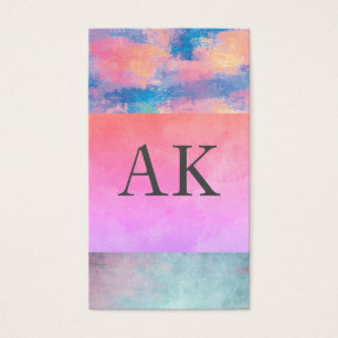 Watercolor Colour Blocks