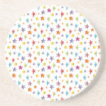 Watercolor colour stars tank top