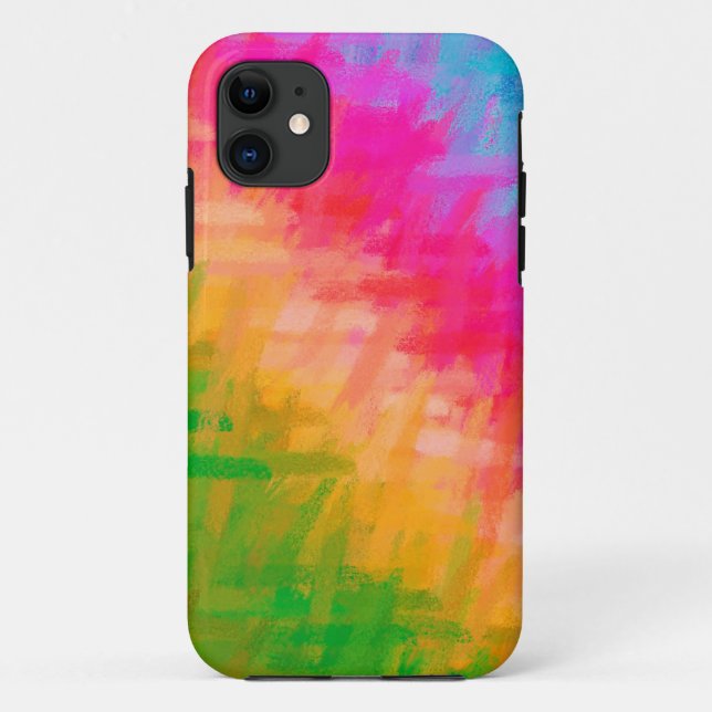 Watercolor Colourful Abstract Background #8 Case-Mate iPhone Case (Back)