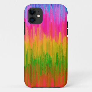Watercolor Colourful Abstract Background iPhone 11 Case
