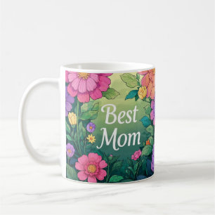 Watercolor Colourful Flowers  Coffee Mug