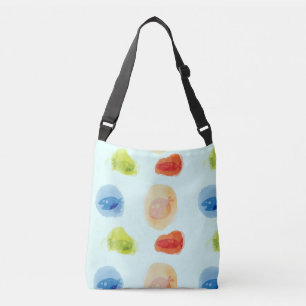 Watercolor Comic Cartoon Fish Crossbody Bag