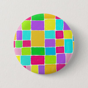 Watercolor Composition 6 Cm Round Badge