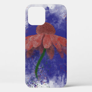 Watercolor Coneflower iPhone 12 Case