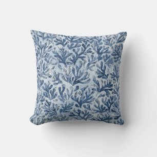 Watercolor Coral Cushion