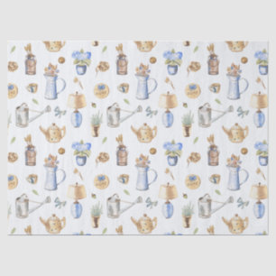 Watercolor Country Living and Summer Garden Tissue Paper