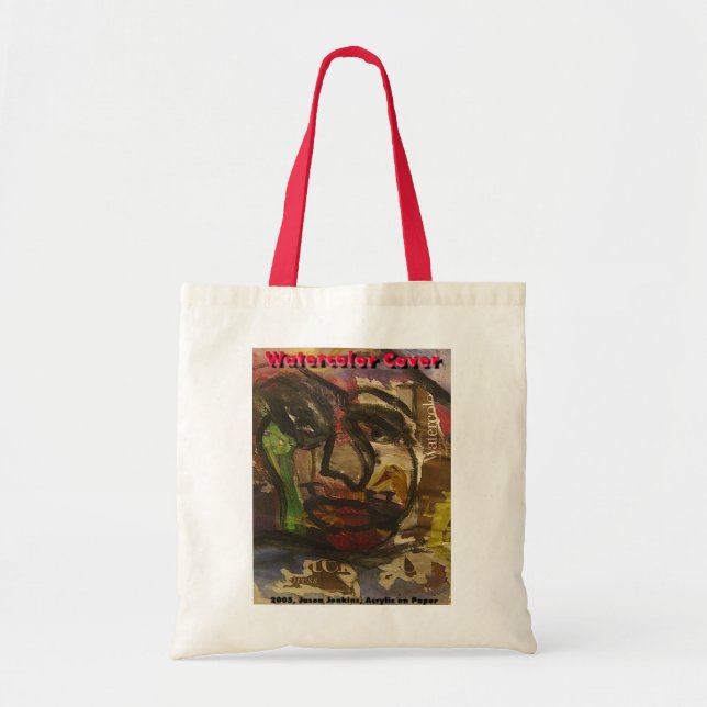 WATERCOLOR COVER TOTE BAG (Front)