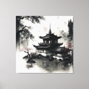 Watercolor Create Your Own Custom Design Canvas Print