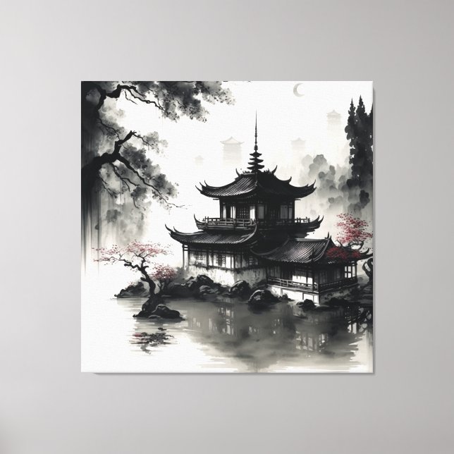 Watercolor Create Your Own Custom Design  Canvas Print (Front)