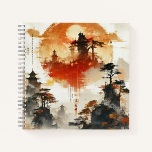 Watercolor Create Your Own Custom Design notebook