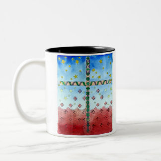 Watercolor Cross Mug